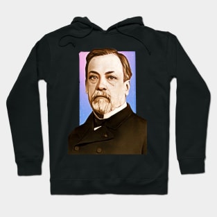 French Chemist Louis Pasteur illustration Hoodie